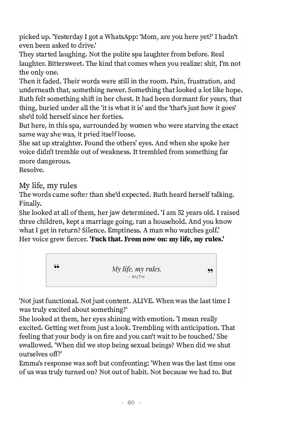Secret Desires by Dahlia Midnight — excerpt, page 80