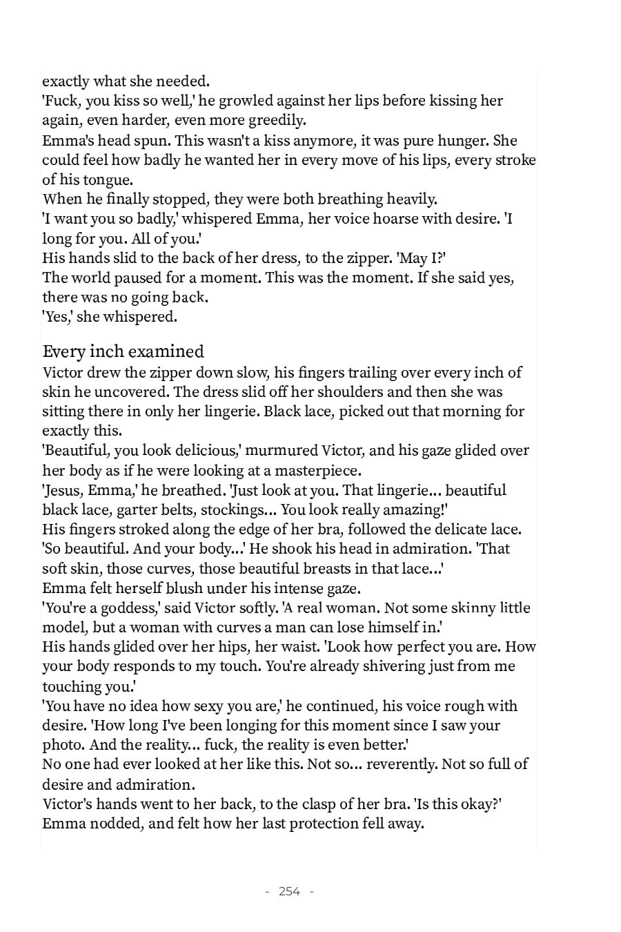 Secret Desires by Dahlia Midnight — excerpt, page 254