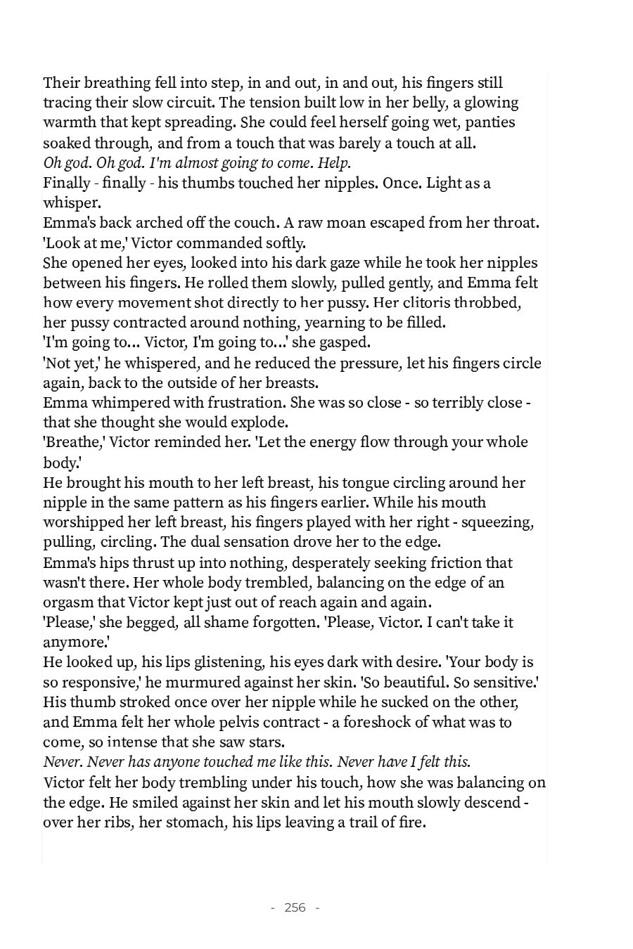 Secret Desires by Dahlia Midnight — excerpt, page 256