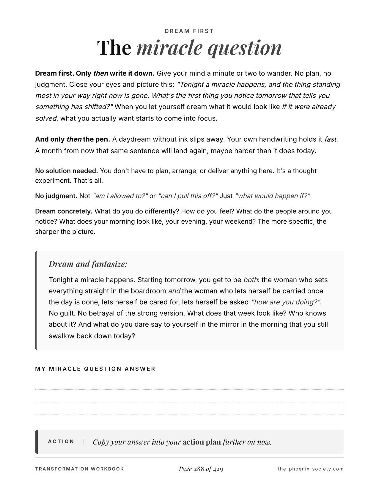 Secret Desires by Dahlia Midnight — transformation edition workbook, page 290