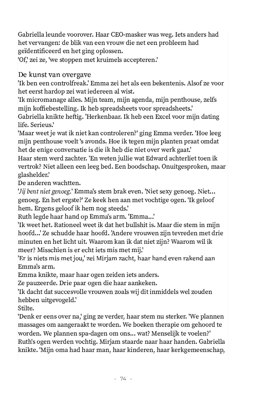 Verborgen Verlangens van Dahlia Midnight — fragment, pagina 74