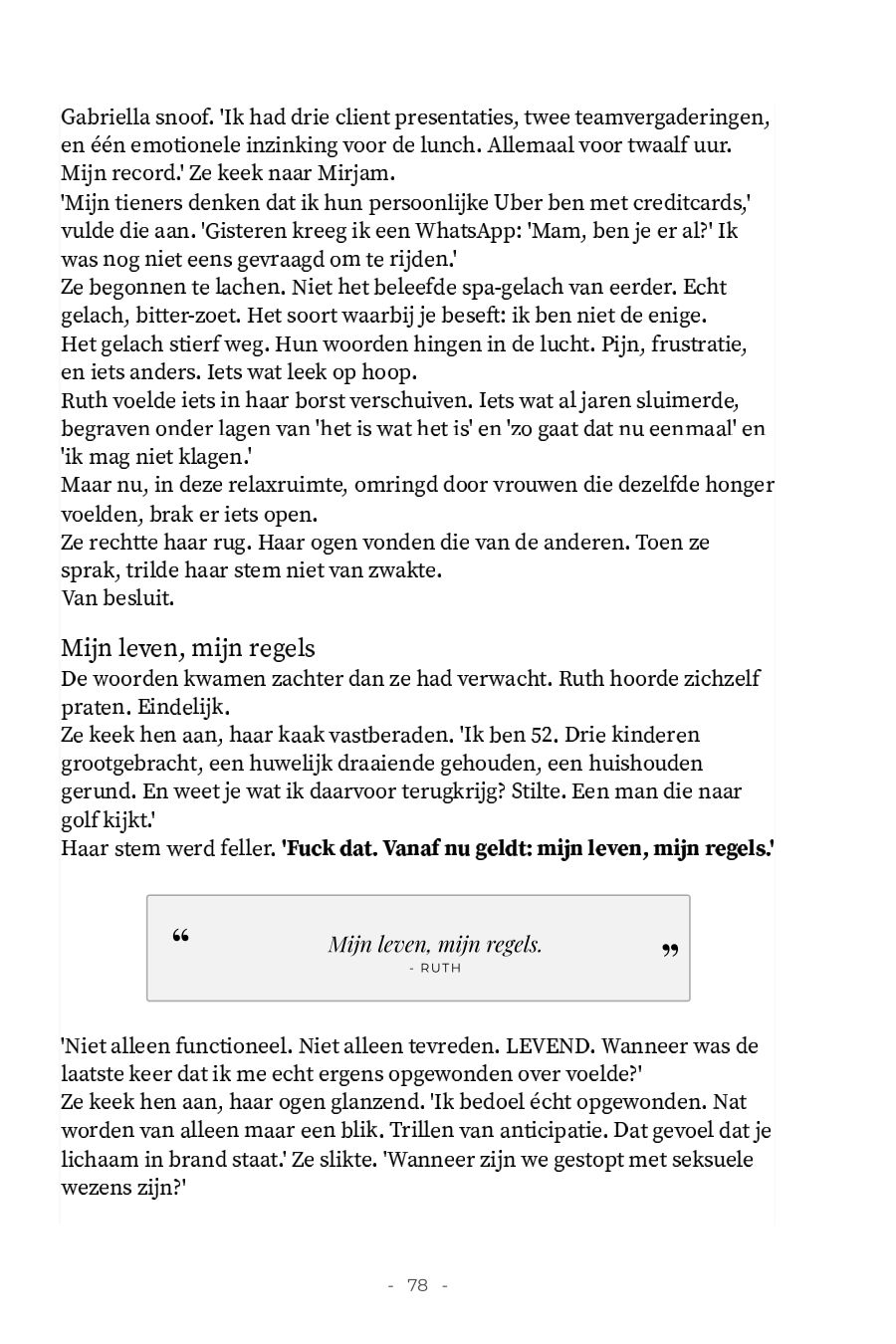 Verborgen Verlangens van Dahlia Midnight — fragment, pagina 78