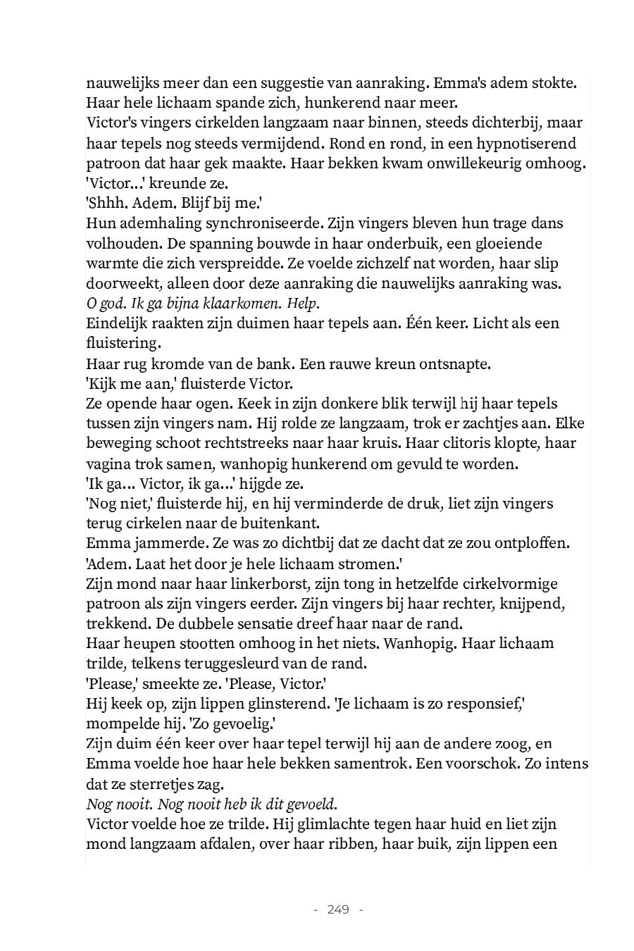 Verborgen Verlangens van Dahlia Midnight — fragment, pagina 249