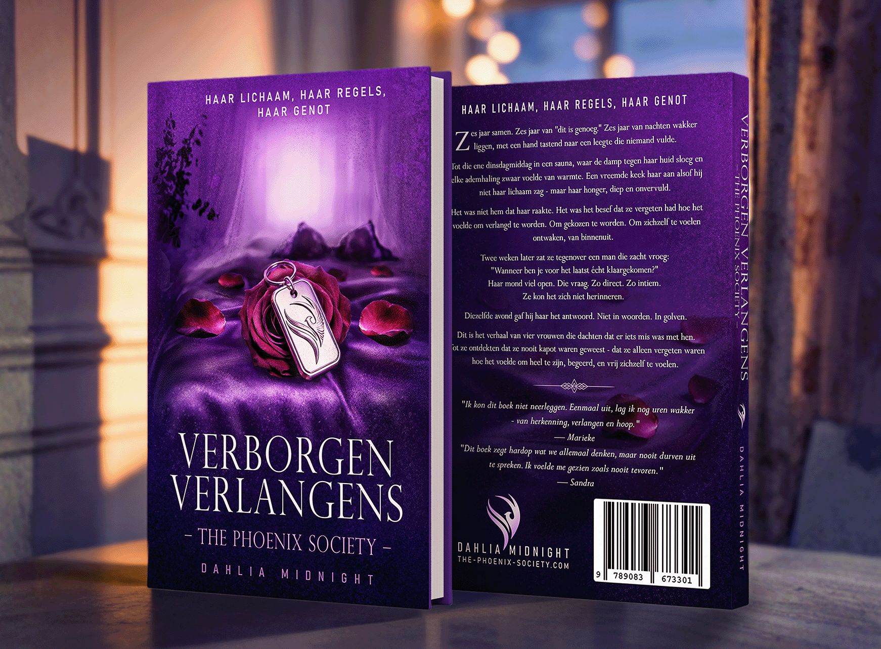 Verborgen Verlangens van Dahlia Midnight — boekomslag